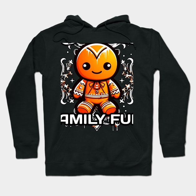 Forced Family Fun - Gingerbread Man Hoodie by MaystarUniverse